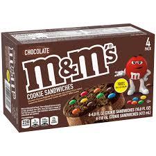 คุกกี้ช็อกโกแลตปรุงแต่ง M & M พร้อมขนมบิสกิตทรงถั่ว - Product Image 3