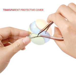 Pince à cuticules professionnelle en acier inoxydable, outil de manucure de précision, pince à cuticules de haute qualité en acier inoxydable - Product Image 2