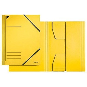 Yellow Recycled Cardboard <b>A4</b> Pendarec File <b>Folder</b> Accessory Corner Clamp by Leitz - Product Image 1