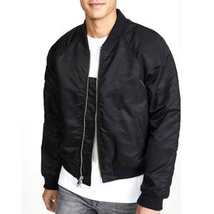 Chaquetas Bomber para Hombre con MOQ Bajo, Diseño Personalizado OEM, Chaqueta Bomber con Cuello Alto y Logotipo Frontal, Chaqueta de Invierno - Product Image 2