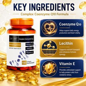 En stock – Complexe CoQ10 Coenzyme Q10 en gélules molles avec lécithine de soja et vitamine E – Puissant antioxydant pour le soutien cardiaque, la santé cellulaire et l'énergie - Product Image 5