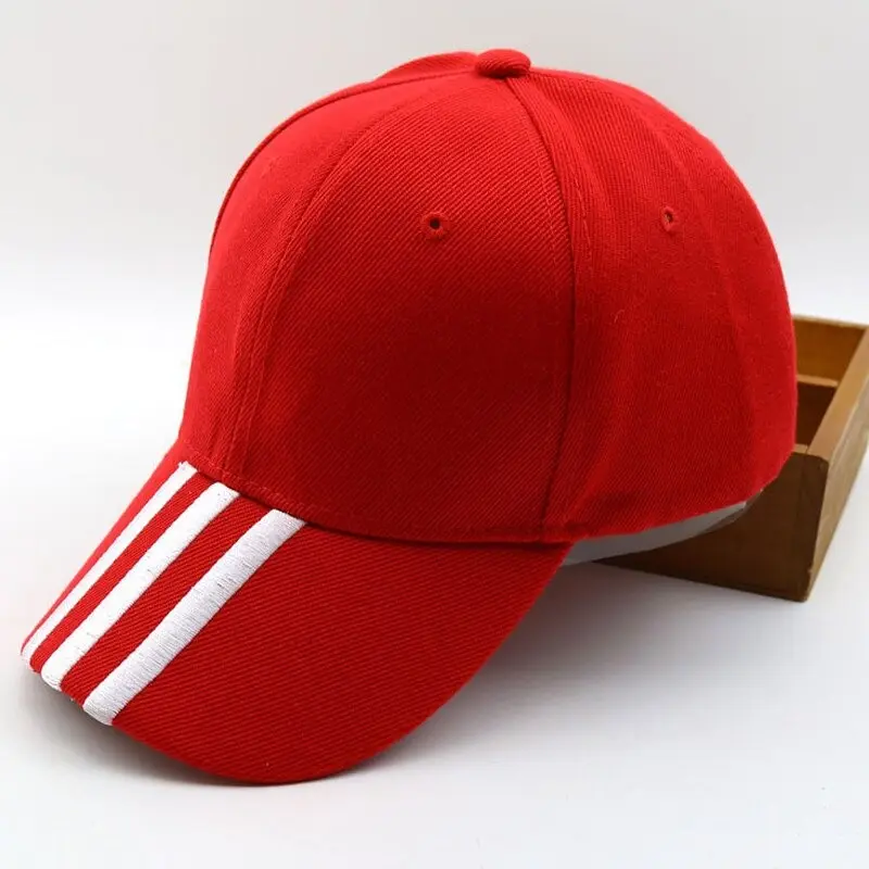 Beste Qualität Herren solider Farb Hut 6 Paneel einfarbig Stickerei Logo Sport Zwei-Töne-B baseball-Mütze mit Futter 100% Baumwollmütze für Herren