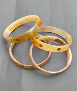 Brazalete de cuerno de búfalo de buena calidad, brazalete de moda de estilo Animal, joyería de ágata, accesorios de regalo al por mayor - Product Image 6