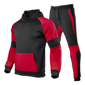 Red and Black Color Men Track Suit for <b>Sale</b> Latest Design Track Suits for Men and Women on Wholesale Price From Factory Direct - Product Image 1