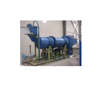 Industriële trommeldroger met enkele cilinder, capaciteit 80 kg/uur, behuizing van mild staal, energiezuinig, voor het drogen van fruit en groenten