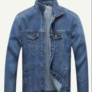 Vestes Denim Hiver Vintage pour Homme Bouton Avant 100% Coton Tendance Eco-Friendly 2025 Styles - Product Image 1