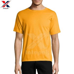 220 gramos 100% algodón tejido hombres camisetas tela transpirable diseño personalizado Ideal para uso diario suministro al por mayor a granel - Product Image 5