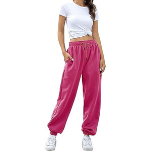 Pantalons de survêtement pour femmes, décontractés, avec cordon de serrage, pantalons de sport, pantalons de jogging athlétiques avec poches, confortables, amples, pantalons de détente - Product Image 6