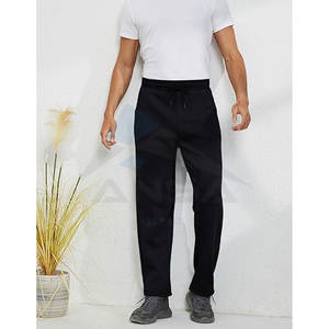 Pantalon en molleton d'hiver pour homme, doublé en sherpa, pantalon de jogging chaud et confortable pour la course à pied, les activités de plein air, les vêtements décontractés et de détente - Product Image 4