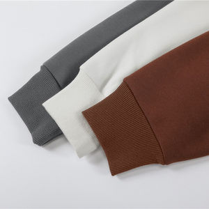 Meilleur sweat-shirt pour hommes personnalisé en polaire douce avec goutte Shpolder imprimé avec méthode de sérigraphie Design uni personnalisé pour l'hiver - Product Image 6