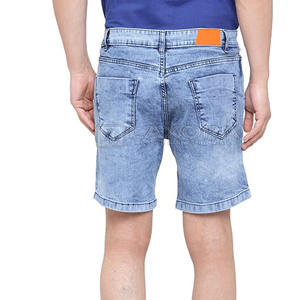 Créez votre propre logo, shorts en jean pour hommes les plus vendus, shorts en jean respirants à séchage rapide, en stock - Product Image 2