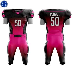 Uniforme de football américain par sublimation Uniforme de football américain au design personnalisé - Product Image 2