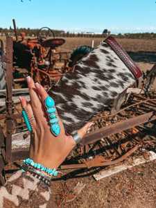 Cartera y Bolso Bandolera de Cuero Genuino Estilo Occidental, Ecológico, Hecho a Mano, con Cierre de Cremallera, Estilo Otoñal, Alta Calidad, Precio al por Mayor - Product Image 5