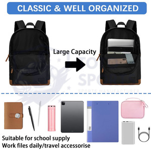 Sacs pour ordinateur portable de bureau professionnels, tendance, de qualité supérieure, légers, à prix raisonnable, multi-poches, imperméables, confortables et respirants - Product Image 4