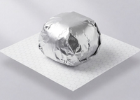 Feuilles d'aluminium nid d'abeille pour emballage de burgers, papier isolant de qualité alimentaire FDA pour sandwichs et fast-foods, feuilles anti-graisse thermoscellables