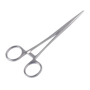 Pinzas Arteriales Rectas y Curvas, Pinzas de Tejido Allis, Juego de Instrumentos para Tejidos Blandos, Manual, Acero Inoxidable Alemán, Reutilizable - Product Image 5