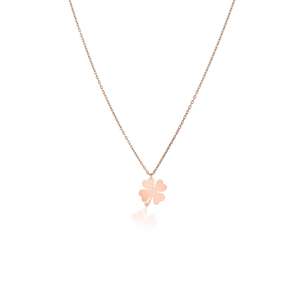 Azuris สร้อยจี้เงินแท้925ลายดอกโคลเวอร์หรูหรา - Product Image 1