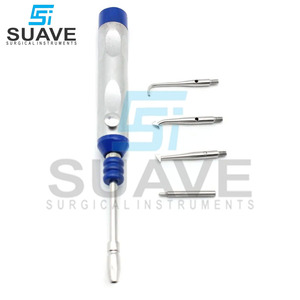 Herramienta de corona de control automático con 3 puntas, botón de presión, equipo de removedor de corona Dental, herramienta de instrumento quirúrgico SUAVE - Product Image 3