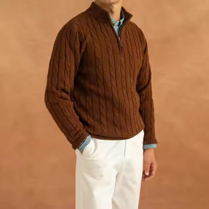 Suéter Clásico Casual de Invierno para Hombre Starlit Apparels, 100% Algodón, Secado Rápido, Transpirable, Corte Holgado, Antiencogimiento, Bordado - Product Image 4