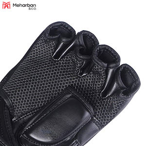 ถุงมือซ้อมมวยหนังพียูสำหรับผู้ใหญ่เปิดกรงฝ่ามือต่อสู้คิกบ็อกซิ่ง MMA ถุงมือต่อสู้ขนาด8ออนซ์และ12ออนซ์ Maya HIDE - Product Image 5