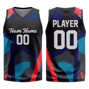 Tendance 100% Polyester Matériau Uniforme de basket-ball de haute qualité Meilleur design Personnalisé Sports de plein air Porter Uniforme de basket-ball - Product Image 2