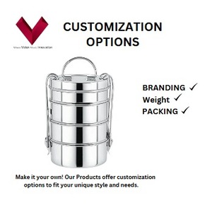 Factory Outlet Sale Cheap Price Hotel Grade Stainless Steel Lunch <b>Box</b> Clip 7*4 Picnic <b>Locking</b> Clip for Adults - Product Image 3