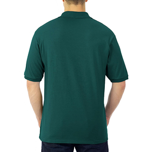 Polo de Golf de secado rápido personalizable para hombre, tejido de poliéster transpirable de longitud larga con estampado de logotipo sólido de talla grande - Product Image 6