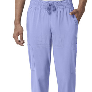 Conjuntos de Uniformes Médicos para Hombre 100% Algodón - Uniformes de Hospital Ligeros Personalizados, Nuevo Diseño de Moda 2025 - Product Image 6