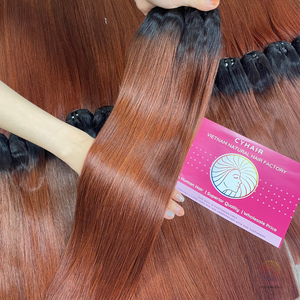 วิกผมลอนธรรมชาติแบบไม่ผ่านกระบวนการผมลอนสำหรับคนผมตรงสีล้วนจากเวียดนาม - Product Image 1