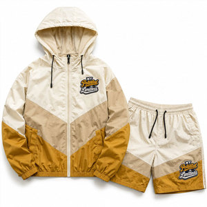 ชุดกางเกงวิ่งผู้ชาย NAPA INDUSTRIES รุ่น Summer Stretch Performance Windbreaker - สไตล์ไฮสตรีท ระบายอากาศได้ดี ผลิตจากโพลีเอสเตอร์/ไนลอน - Product Image 1