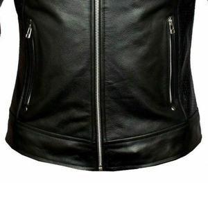 Custom Made New Men's Genuine <b>Sheepskin</b> Leather <b>Jacket</b> Slim Fit Biker Motorcycle <b>Jacket</b> Casual Wear <b>Jacket</b> - Product Image 4