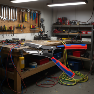 Cizallas para cables Knipex con cabezal pulido y mangos multicomponentes - Product Image 3