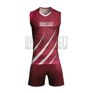 Kit de Jersey de voleibol impreso sublimación personalizado para clubes y escuelas uniforme de voleibol al por mayor - Product Image 1