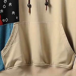 Meilleure vente tendance lourd 100% coton pull à capuche surdimensionné hommes épais personnalisé 500 GSM confortable Vintage sweats à capuche - Product Image 5