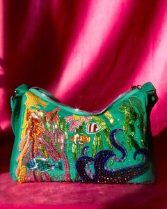 DESGIN UNIQUE BRODERIE UNIQUE SACS MEILLEUR Style Bohème Broderie Travail Main Embrayage Sacs Sacs Fantaisie Design Doublure En Gros - Product Image 4