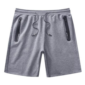 Summer Men's <b>Shorts</b> High Quality Oversized Sport Custom 100% Cotton Men's <b>Shorts</b> Best <b>zipper</b> pocket drawstring <b>shorts</b> for men - Product Image 2