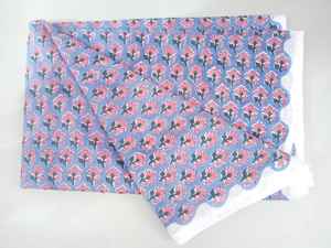 Batik <b>Print</b> Cotton Type Veritable Wax <b>Block</b> <b>Prints</b> Fabric Hand <b>Block</b> Cotton Printing Cotton Green Fabric - Product Image 4