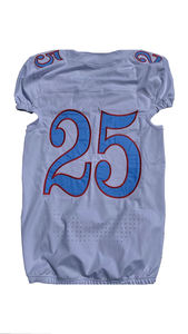 Uniforme de fútbol americano juvenil Jersey blanco Aparejos Sarga Nombre Números Equipo Sublimación Impresión Alta calidad Secado rápido - Product Image 2