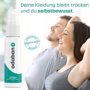 Déodorant anti-transpirant en spray Odaban 30 ml pour la transpiration excessive - Product Image 6