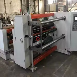 Máquina Cortadora y Rebobinadora de Papel Automática de Alta Eficiencia Instaflex Packaging BT-FQ-1300MM 380V, Componentes Principales Incluyendo Motor - Product Image 1