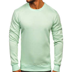 Sudadera de Cuello Redondo Vintage de Alta Calidad con Estampado Personalizado para Hombre, Algodón en Blanco Personalizado al por Mayor para Invierno - Product Image 1