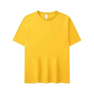Camisetas Lisas Sin Marca, Textura Premium, Mezcla de Polialgodón CVC, Camiseta para Hombre - Product Image 2
