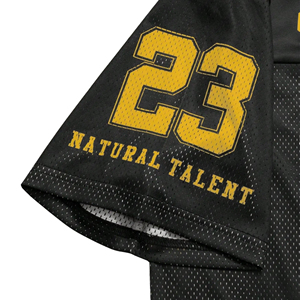 Service OEM/ODM Maillots de football respirants en maille sublimée à manches courtes, personnalisables avec nom/numéro d'équipe, en tissu 100 % polyester imprimé - Product Image 5