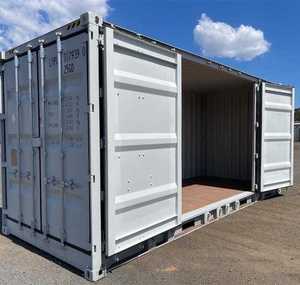 Conteneur maritime d'occasion 40 pieds High Cube à ouverture latérale, certifié ISO CSC, pour marchandises sèches, capacité 20GP, parmi les plus vendus - Product Image 3