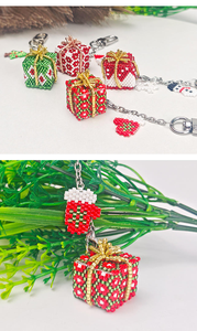 Kit de Broderie de Noël : Petit Cadeau Fait Main, Matériel de Fabrication de Perles à Enfiler - Product Image 5