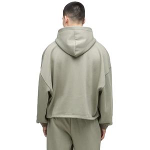 เสื้อฮู้ดมีซิปโอเวอร์ไซส์ผ้าฟลีซผ้าฝ้ายสำหรับใส่ในฤดูหนาว - Product Image 2