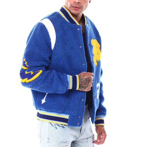 OEM Men's Woven Spandex/Polyester Large <b>Varsity</b> <b>Jacket</b> Zipper Closure Waterproof Windproof Quick-Dry Breathable Winter <b>Jacket</b> - Product Image 2