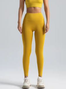 Collants de yoga durables Service OEM Leggings de yoga à taille haute élastique pour femmes Pantalons de fitness sans couture pour femmes - Product Image 5