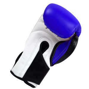 Guantes de boxeo con cordones ganadores profesionales Cuero genuino Personalizable Alta calidad Absorbe la humedad Servicio OEM de alta calidad - Product Image 4
