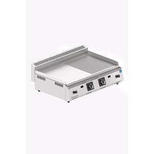 Parrilla Eléctrica de Chapa Metálica Semicorrugada de 70 cm con Función de Control de Temperatura - Product Image 1